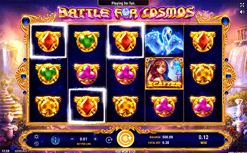 “Battle for Cosmos” is a GameArt “anime-inspired” slot with 30 paylines