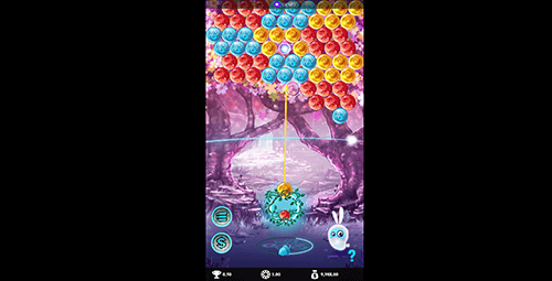 “Bubble Fortune” is a bubble shooter game by Gensis Gaming